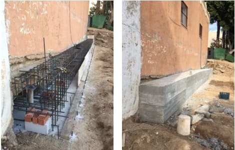 Hundimiento de cimentación: Grietas y deformaciones típicas asociadas a un hundimiento de cimentación y su reparación mediante recalce